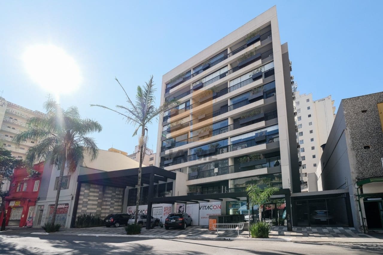 Apartamento de 1 dormitório na R Das Palmeiras — Higienópolis, São Paulo