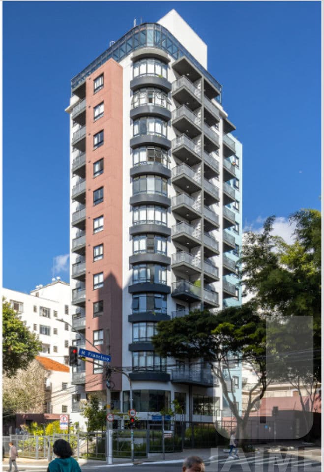 Apartamento de 1 dormitório na R Jaguaribe — Higienópolis, São Paulo