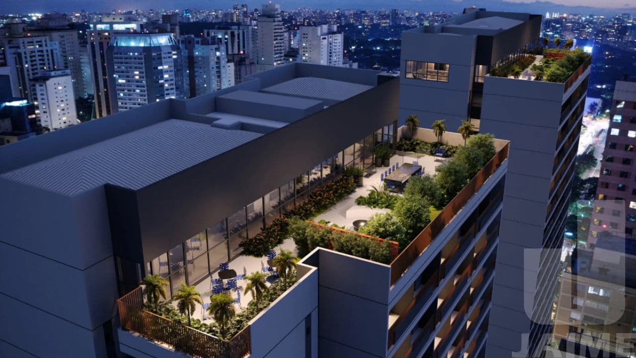 Apartamento de 1 dormitório na R Cunha Gago — Pinheiros, São Paulo