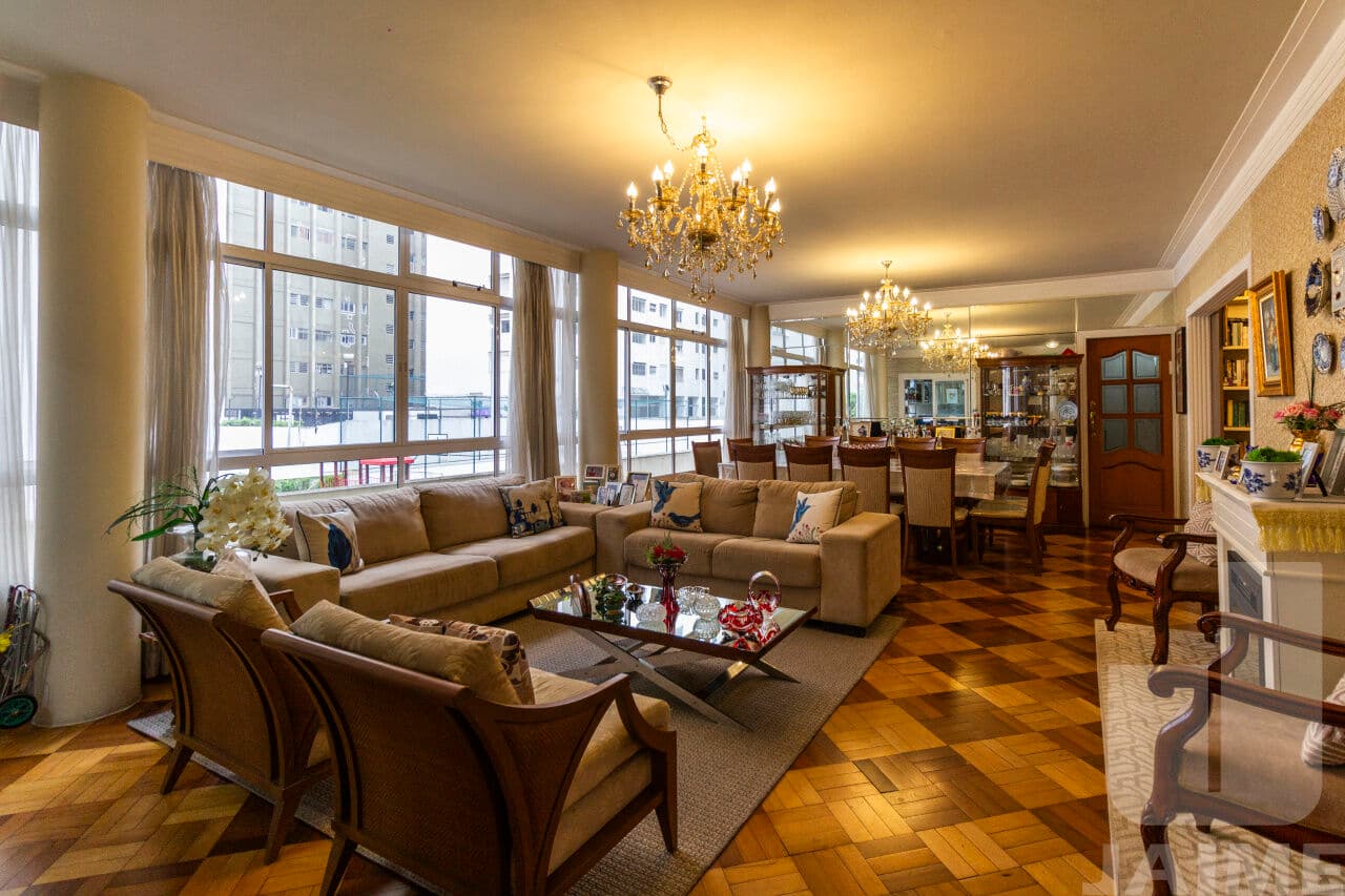 Apartamento de 3 dormitórios na R SÃO VICENTE DE PAULA — Higienópolis, São Paulo