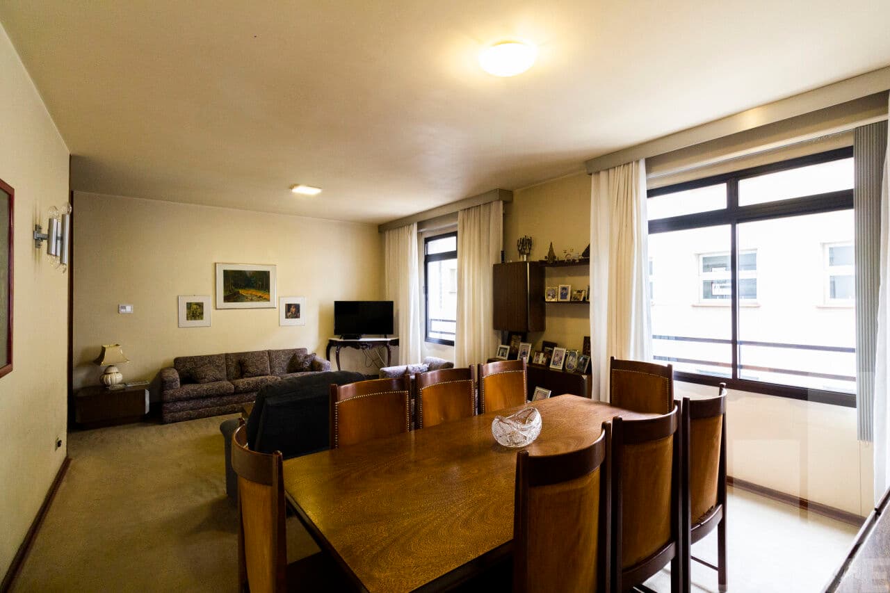 Apartamento de 3 dormitórios na R PIAUÍ — Higienópolis, São Paulo