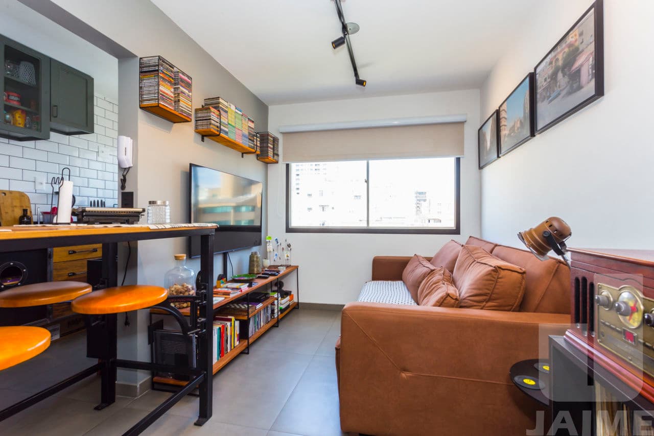 Apartamento de 1 dormitório na R BARÃO DE TATUÍ — Vila Buarque, São Paulo