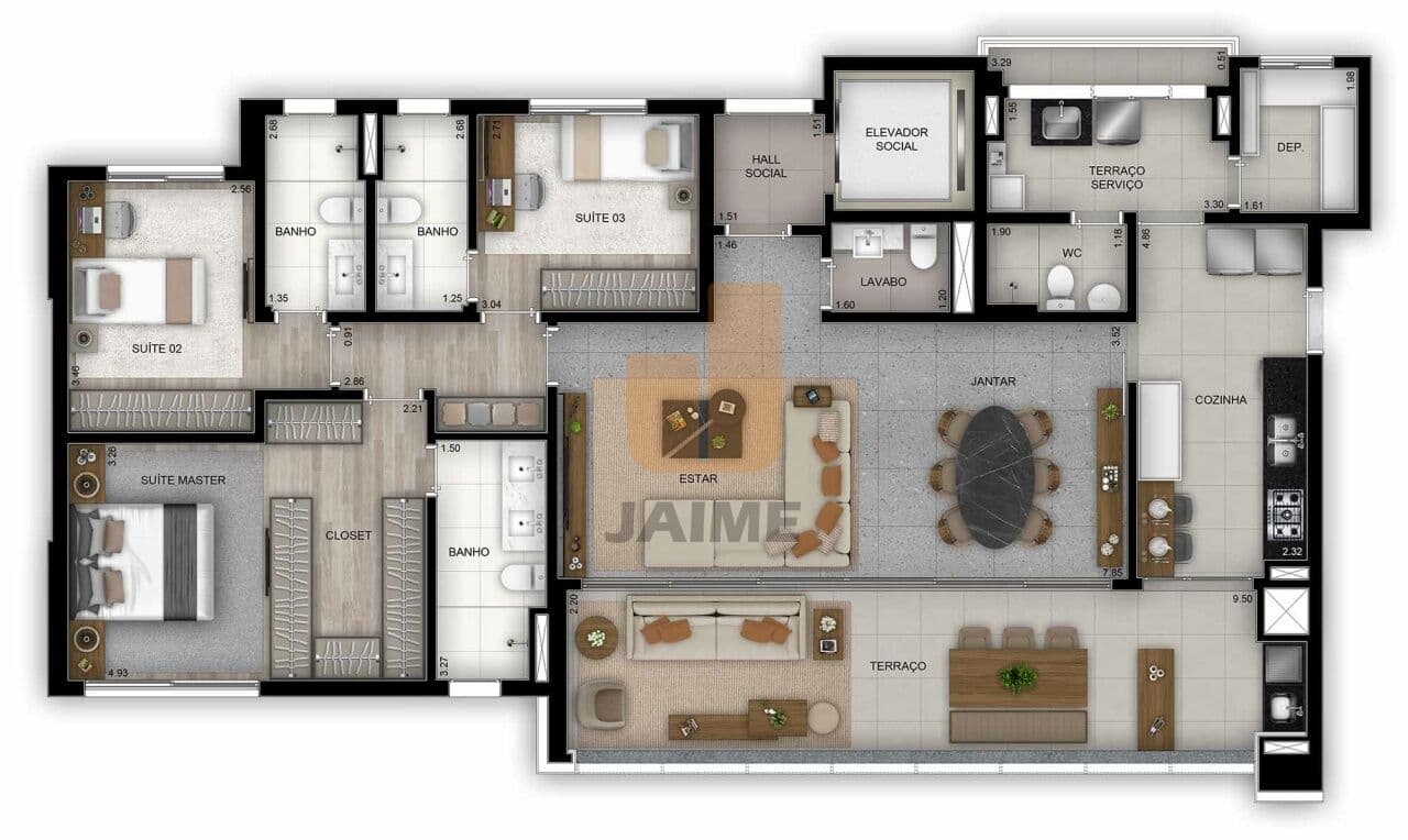 Apartamento de 3 dormitórios na R Brás Cardoso — Vila Nova Conceição, São Paulo - foto 5