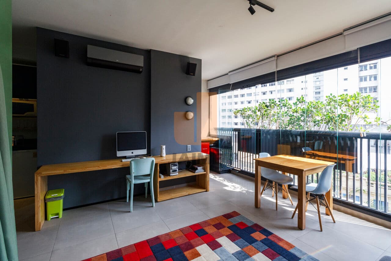 Apartamento de 1 dormitório na R Das Palmeiras — Higienópolis, São Paulo - foto 2