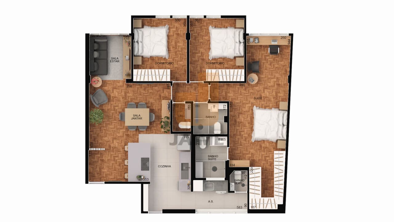 Apartamento de 3 dormitórios na R Constante Ramos — Copacabana, São Paulo - foto 3