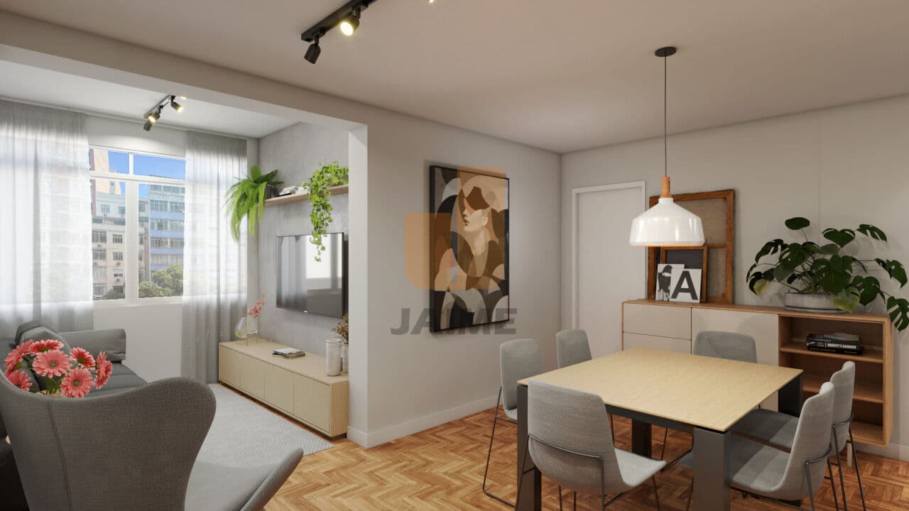 Apartamento de 3 dormitórios na R Constante Ramos — Copacabana, São Paulo