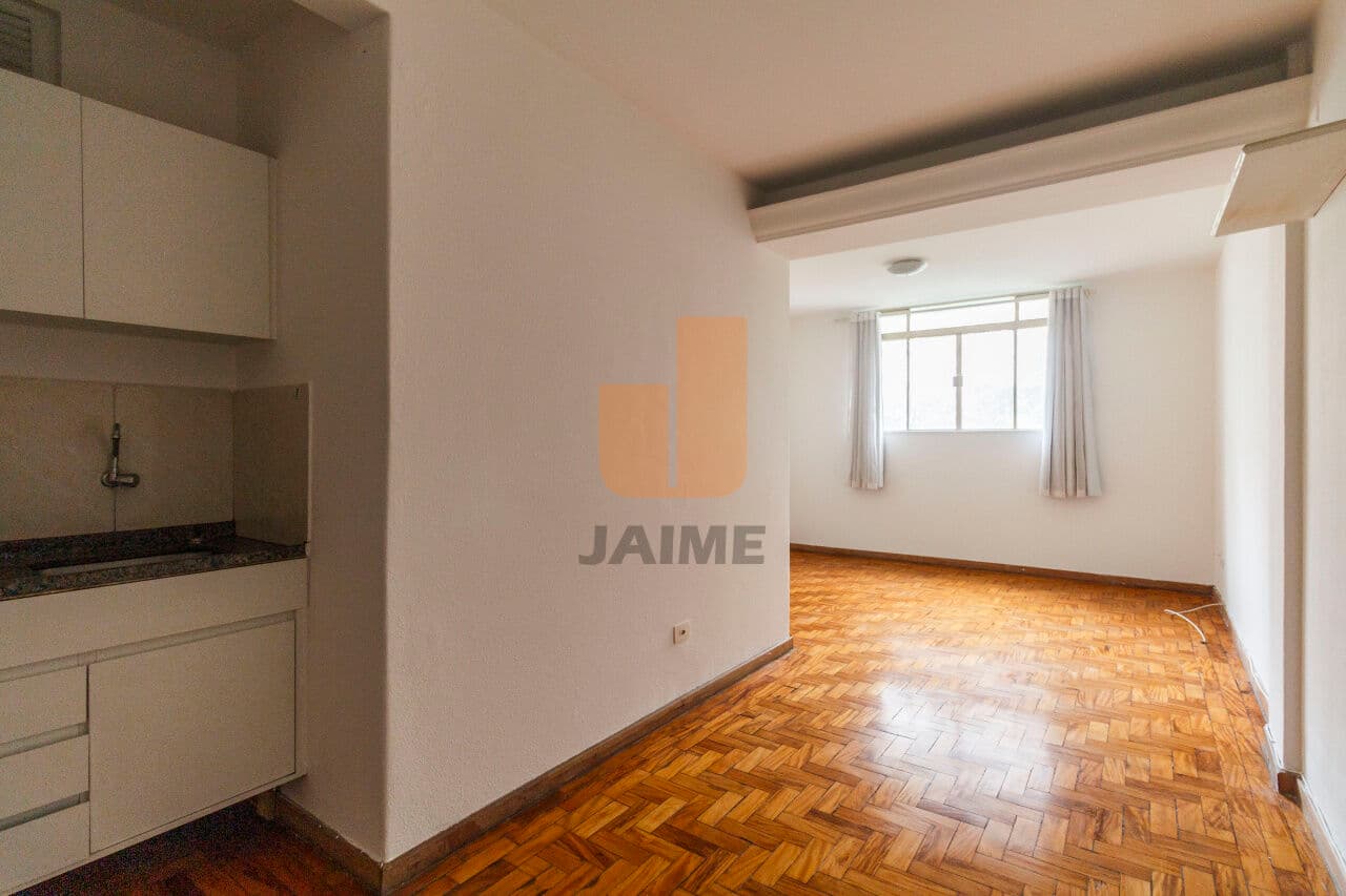 Apartamento de 1 dormitório na R DOUTOR ELIAS CHAVES — Campos Elíseos, São Paulo
