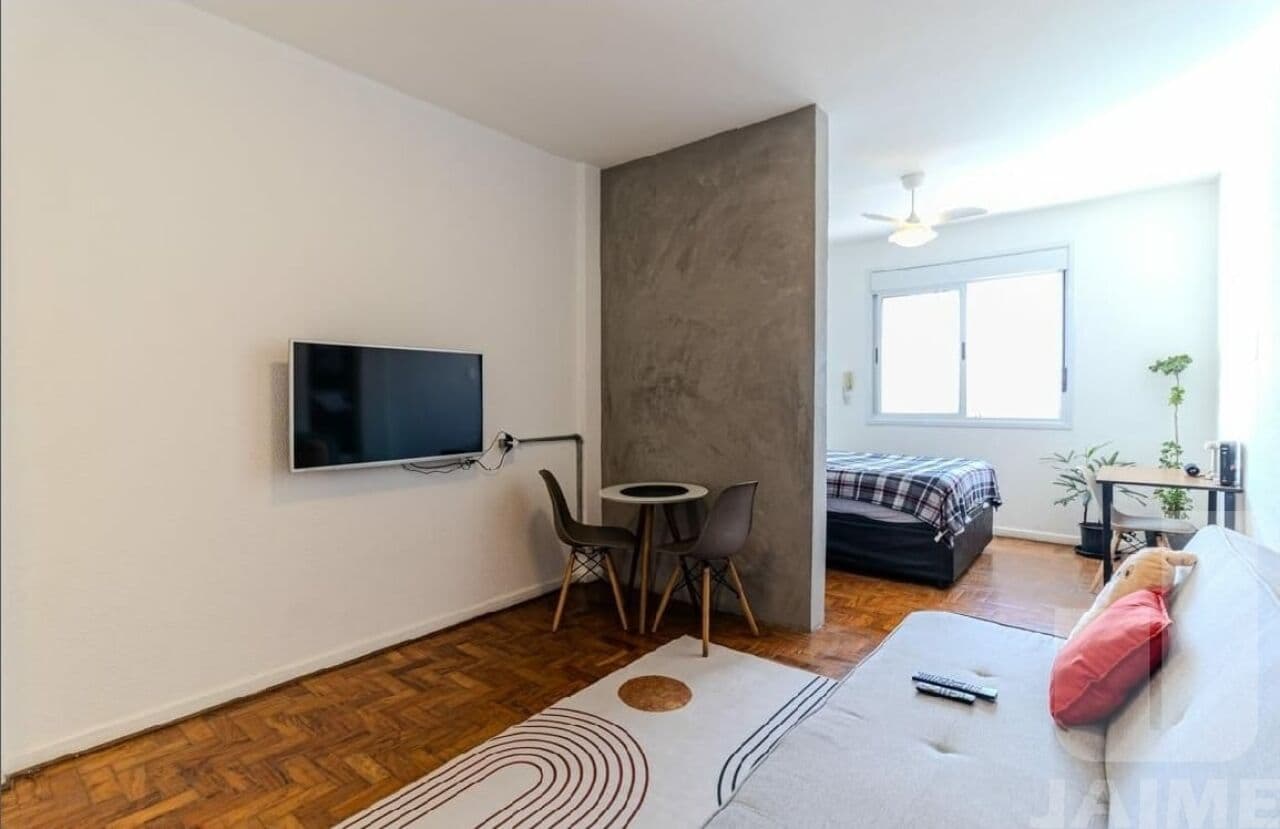 Apartamento de 1 dormitório na R Major Sertório — Vila Buarque, São Paulo