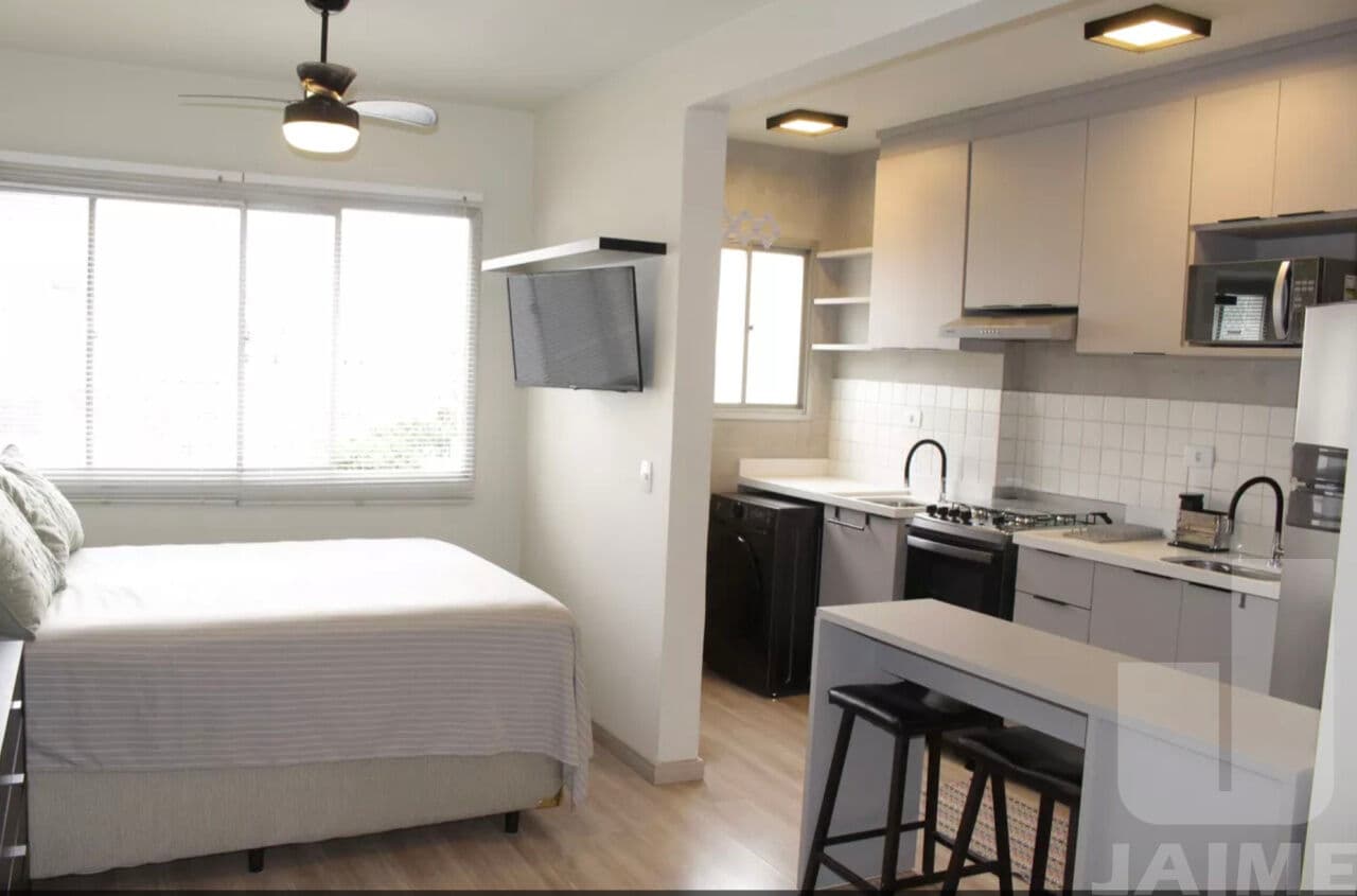 Apartamento de 1 dormitório na R BARÃO DE TATUÍ — Vila Buarque, São Paulo