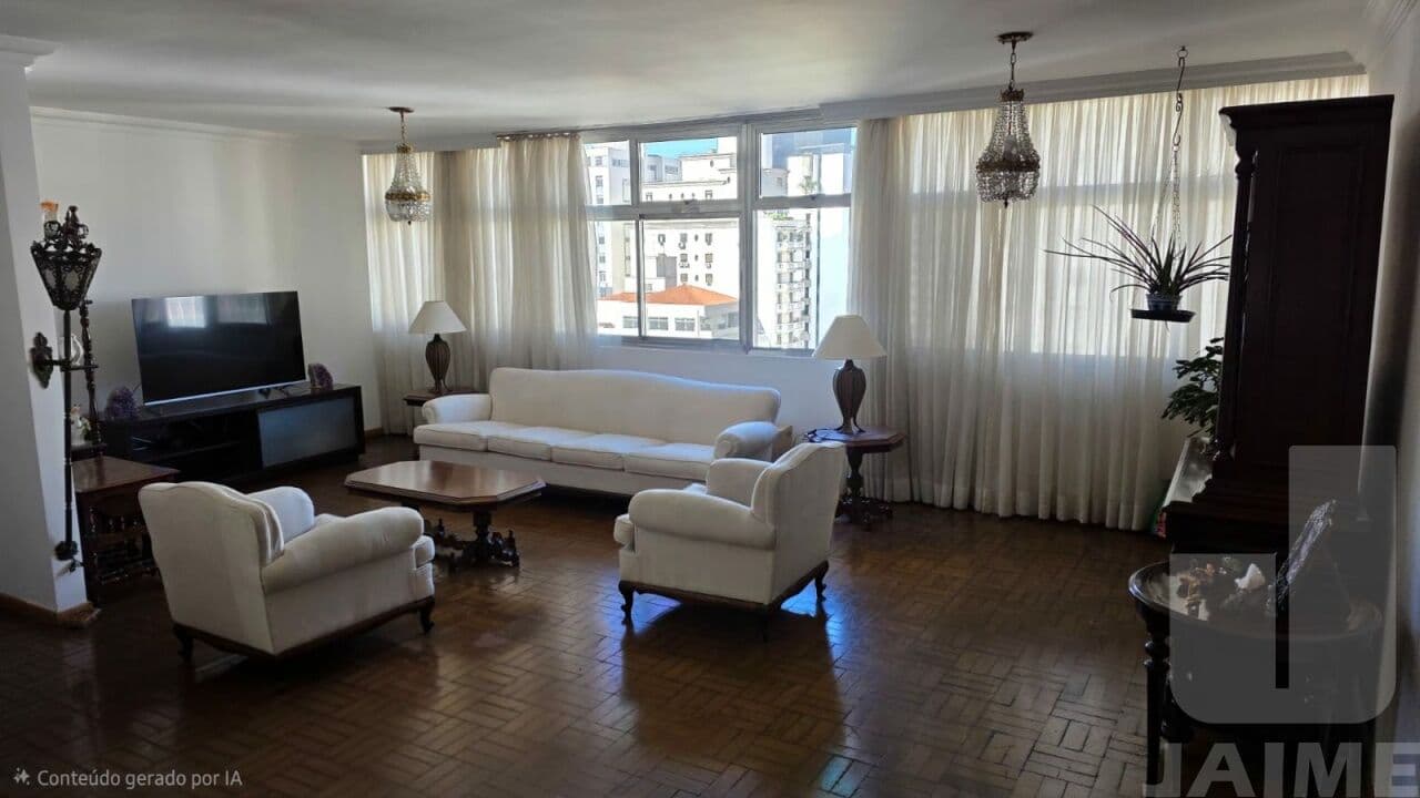 Apartamento de 3 dormitórios na R MARANHÃO — Higienópolis, São Paulo