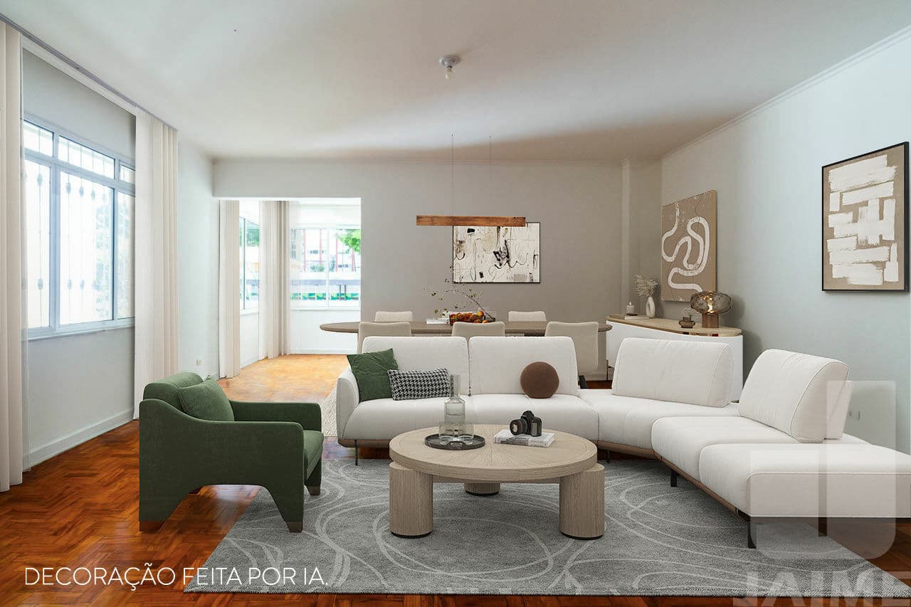 Apartamento de 3 dormitórios na AV ANGÉLICA — Higienópolis, São Paulo