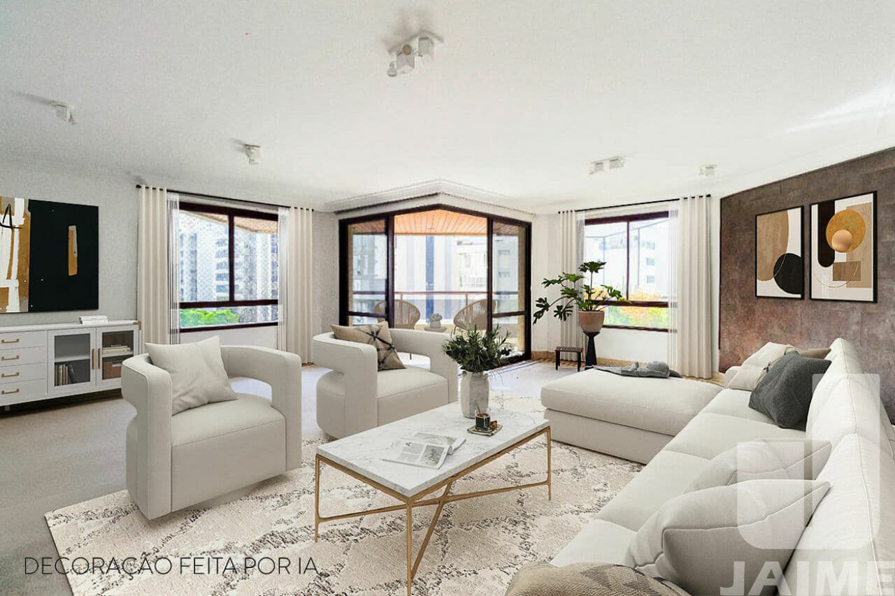 Apartamento de 3 dormitórios na R BARONESA DE ITU — Higienópolis, São Paulo