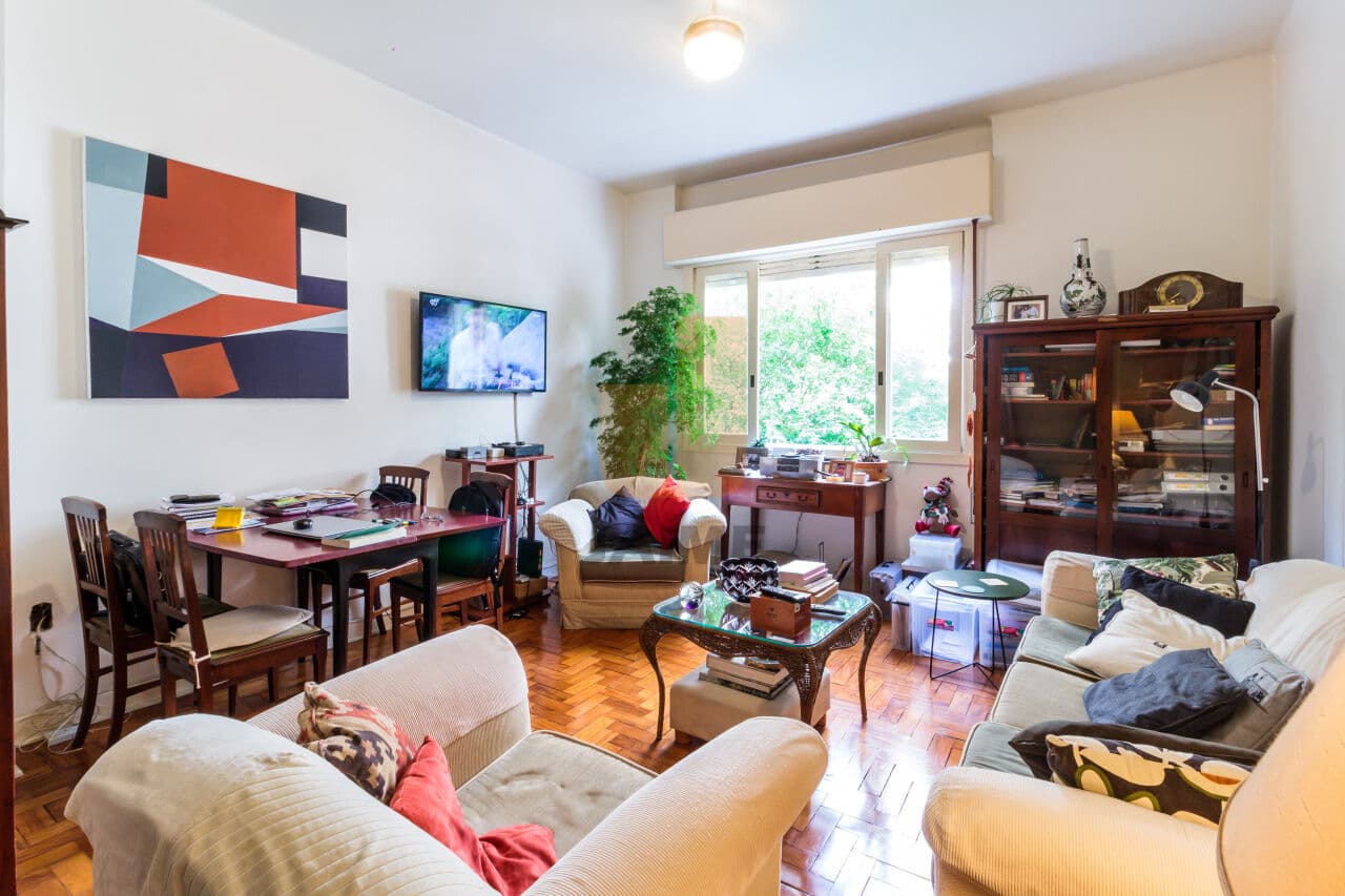 Apartamento de 1 dormitório na R GABRIEL DOS SANTOS — Higienópolis, São Paulo