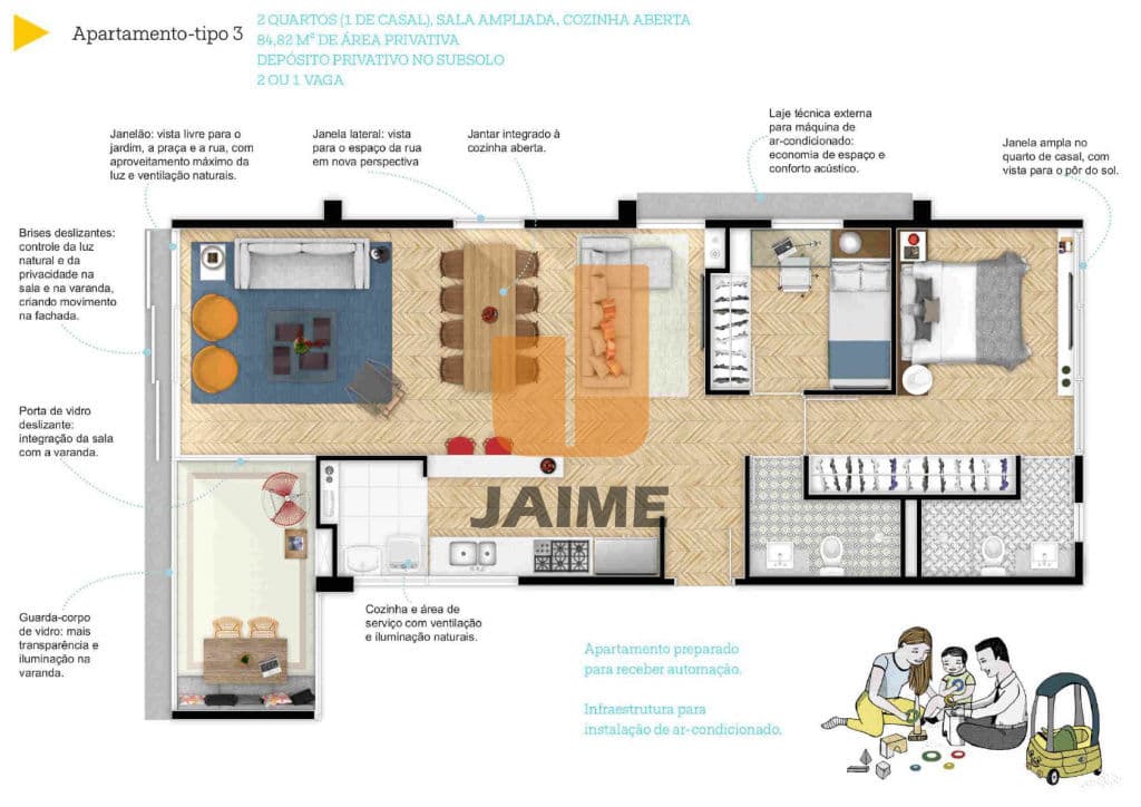 Apartamento de 2 dormitórios na R Cotoxó — Perdizes, São Paulo - foto 5