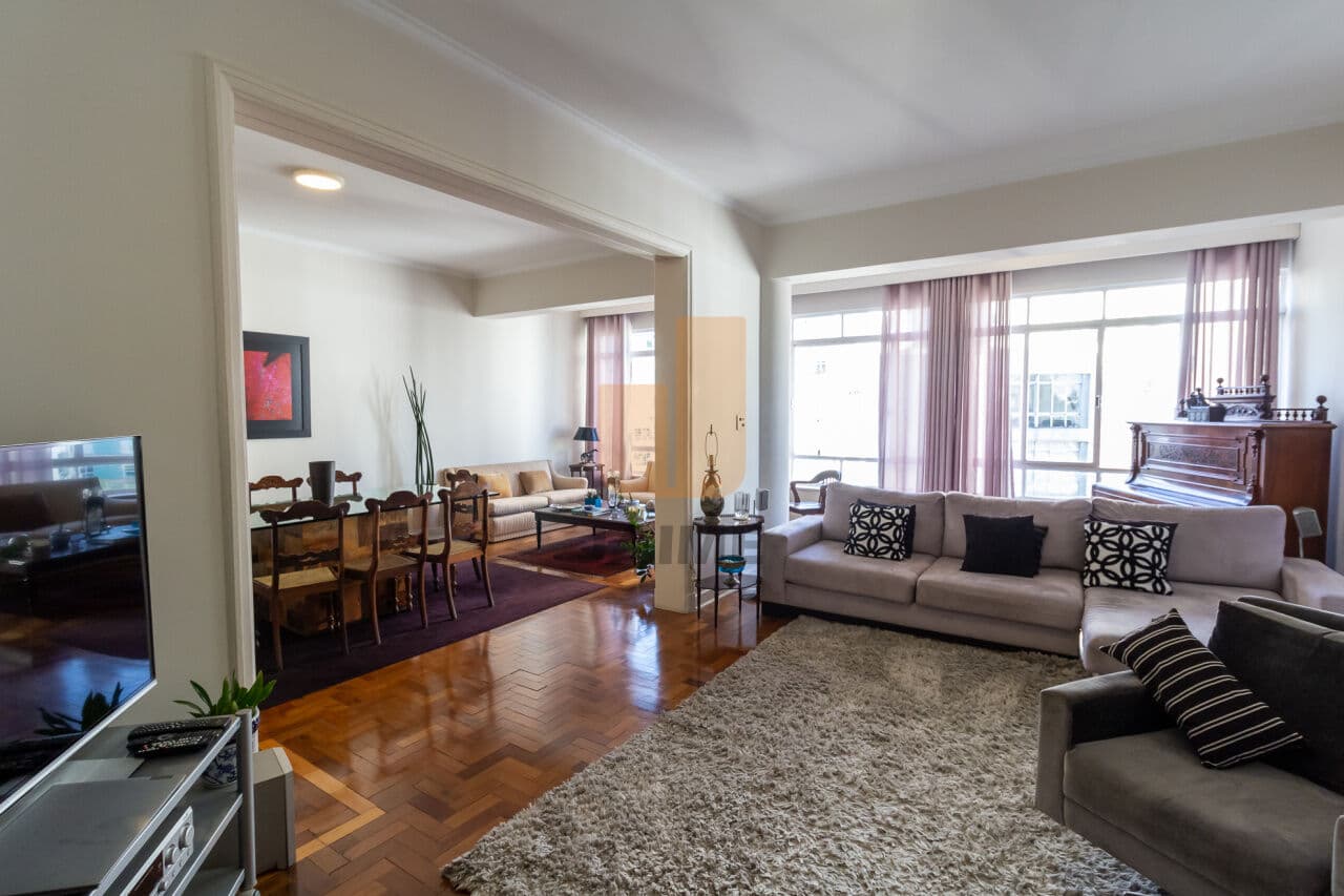 Apartamento de 3 dormitórios na R RIO DE JANEIRO — Higienópolis, São Paulo