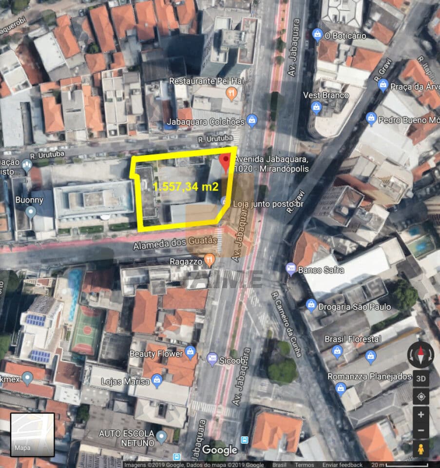 Terreno na AV Jabaquara — Mirandópolis, São Paulo