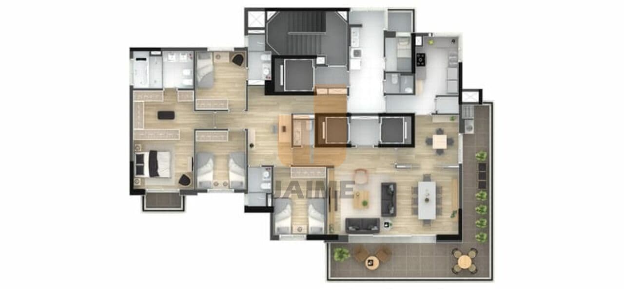 Apartamento de 3 dormitórios na R Peixoto Gomide — Jardim Paulista, São Paulo - foto 2