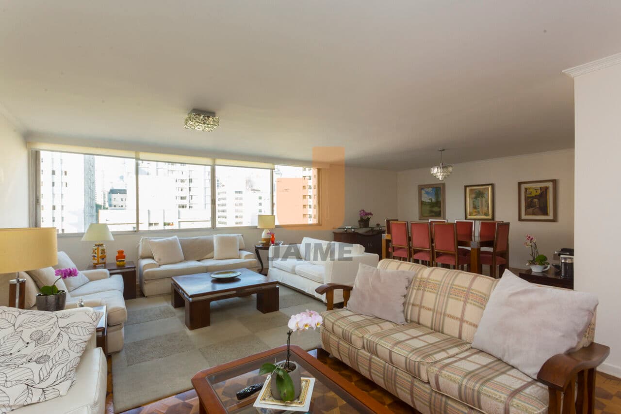 Apartamento de 3 dormitórios na R GUARARÁ — Jardim Paulista, São Paulo