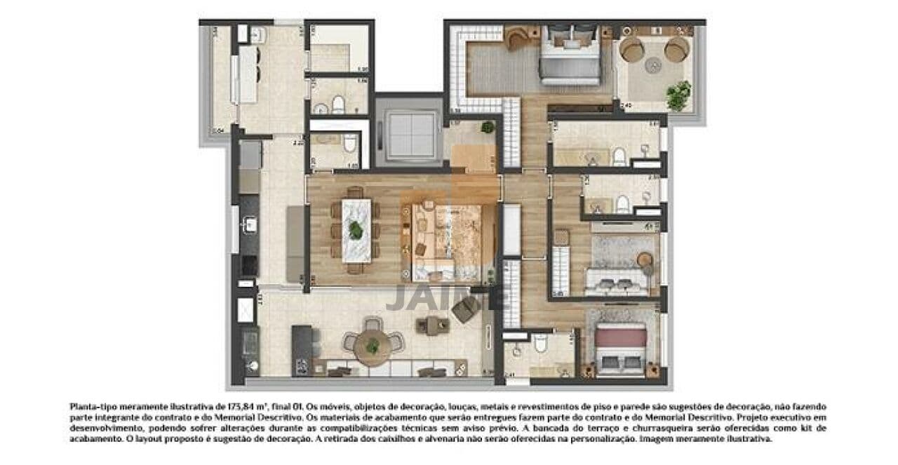Apartamento de 3 dormitórios na R Ministro Godói — Perdizes, São Paulo
