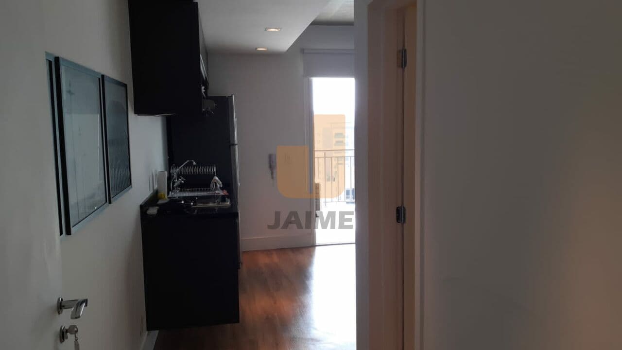 Apartamento de 1 dormitório na R Jean Peltier — Cidade Monções, São Paulo