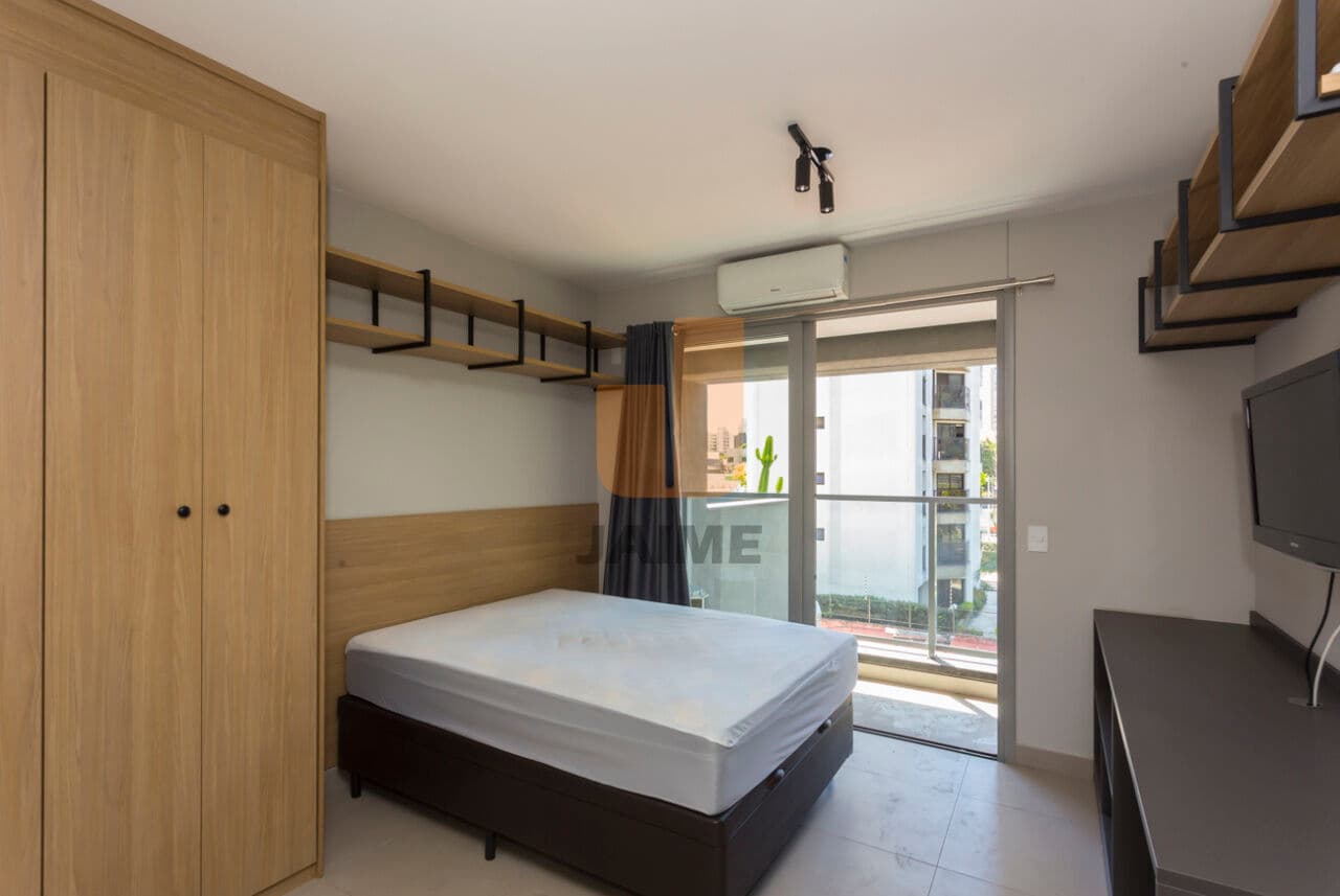 Apartamento de 1 dormitório na R Apiacás — Perdizes, São Paulo