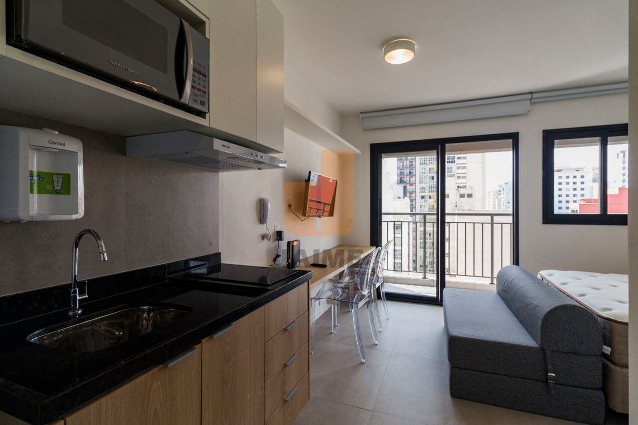 Apartamento de 1 dormitório na R Major Sertório — Vila Buarque, São Paulo - foto 2
