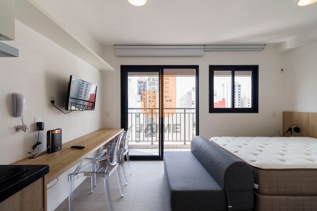 Apartamento de 1 dormitório na R Major Sertório — Vila Buarque, São Paulo - foto 3