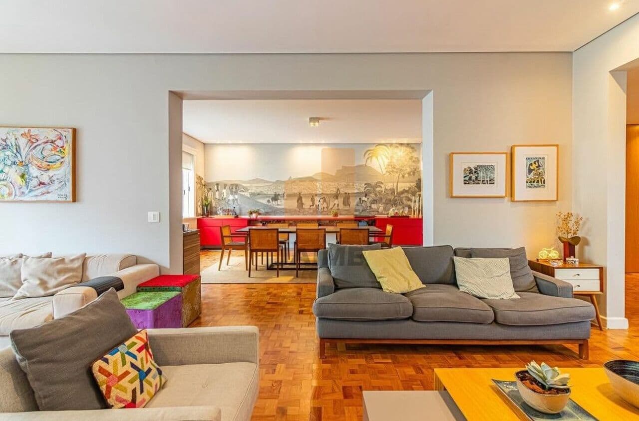 Apartamento de 3 dormitórios na R SABARÁ — Higienópolis, São Paulo