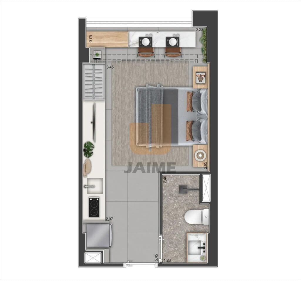 Apartamento de 1 dormitório na R Maria Paula — Bela Vista, São Paulo - foto 5