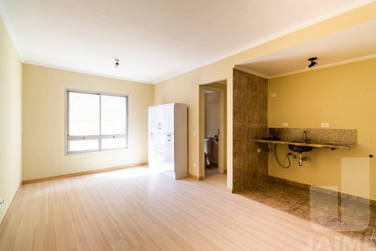 Apartamento de 1 dormitório na R SÃO VICENTE DE PAULA — Higienópolis, São Paulo - foto 1