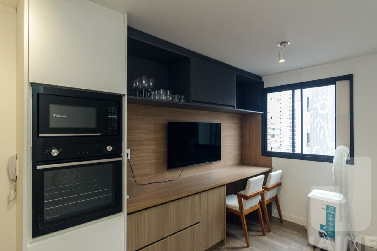 Apartamento de 1 dormitório na R Amaral Gurgel — Vila Buarque, São Paulo