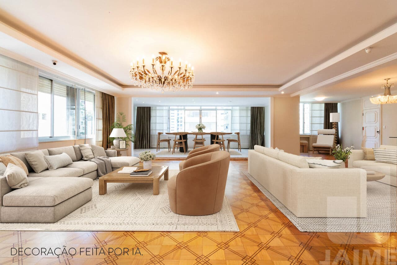 Apartamento de 4 dormitórios na R GABRIEL DOS SANTOS — Higienópolis, São Paulo