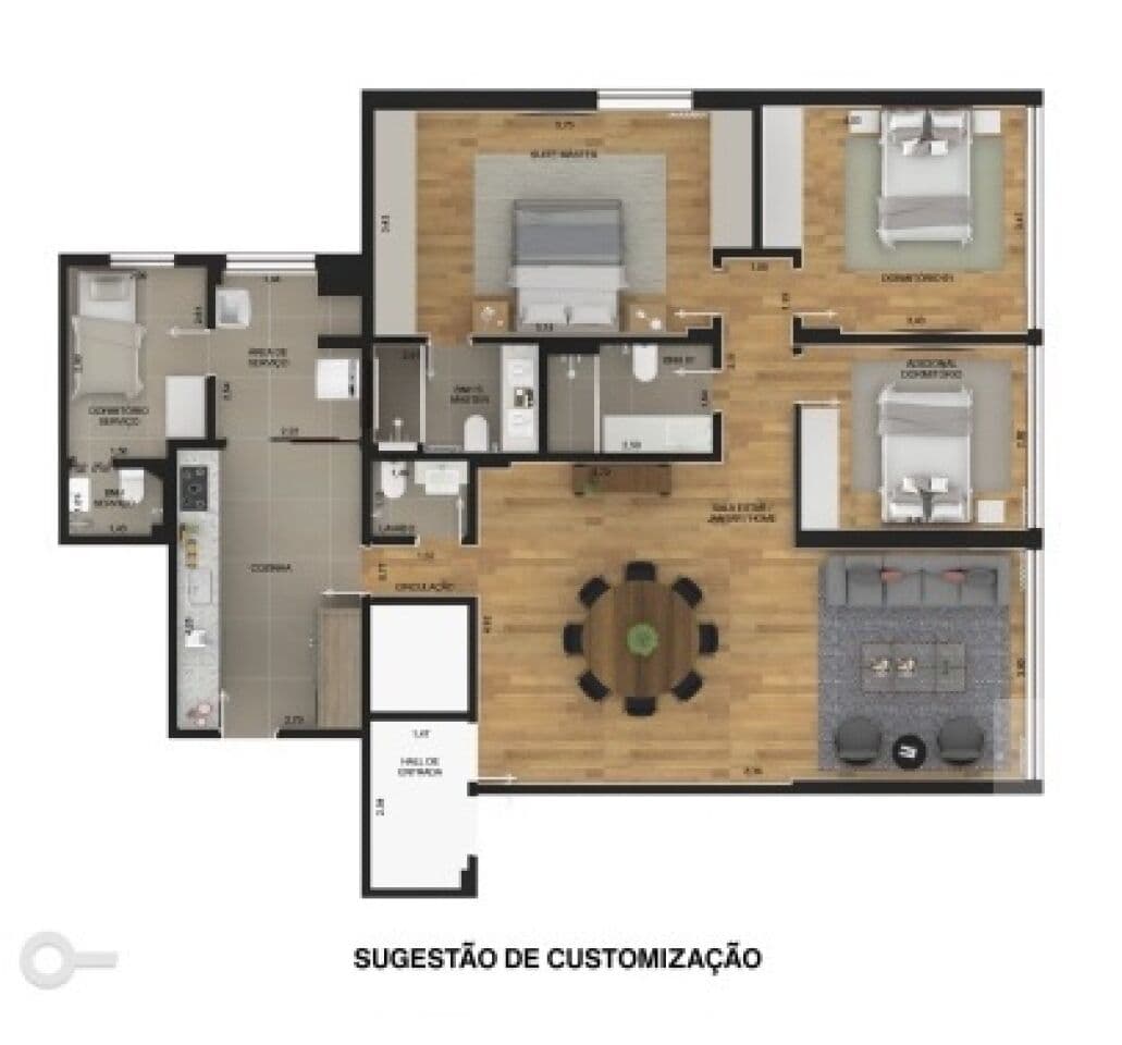 Apartamento de 3 dormitórios na AL JAÚ — Jardim Paulista, São Paulo - foto 4