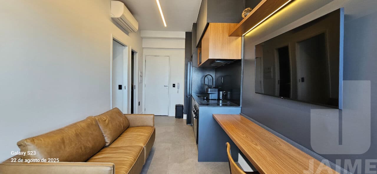 Apartamento de 1 dormitório na R Da Consolação — Consolação, São Paulo