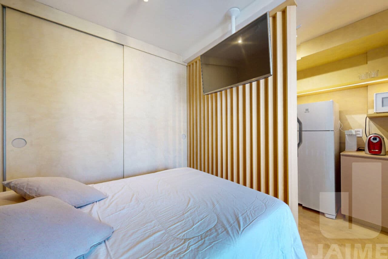 Apartamento de 1 dormitório na R Francisco Leitão — Pinheiros, São Paulo