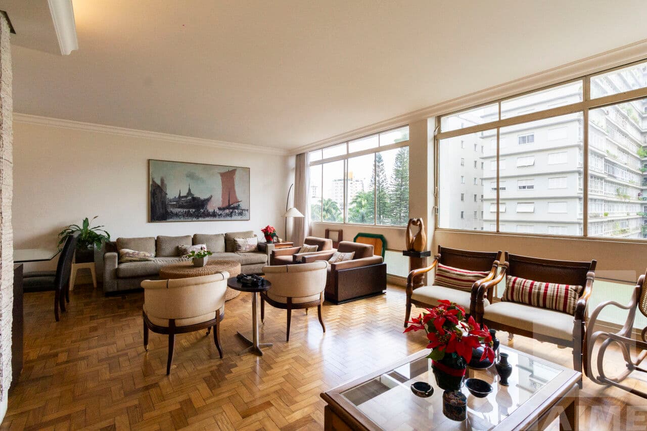 Apartamento de 3 dormitórios na AV HIGIENÓPOLIS — Higienópolis, São Paulo