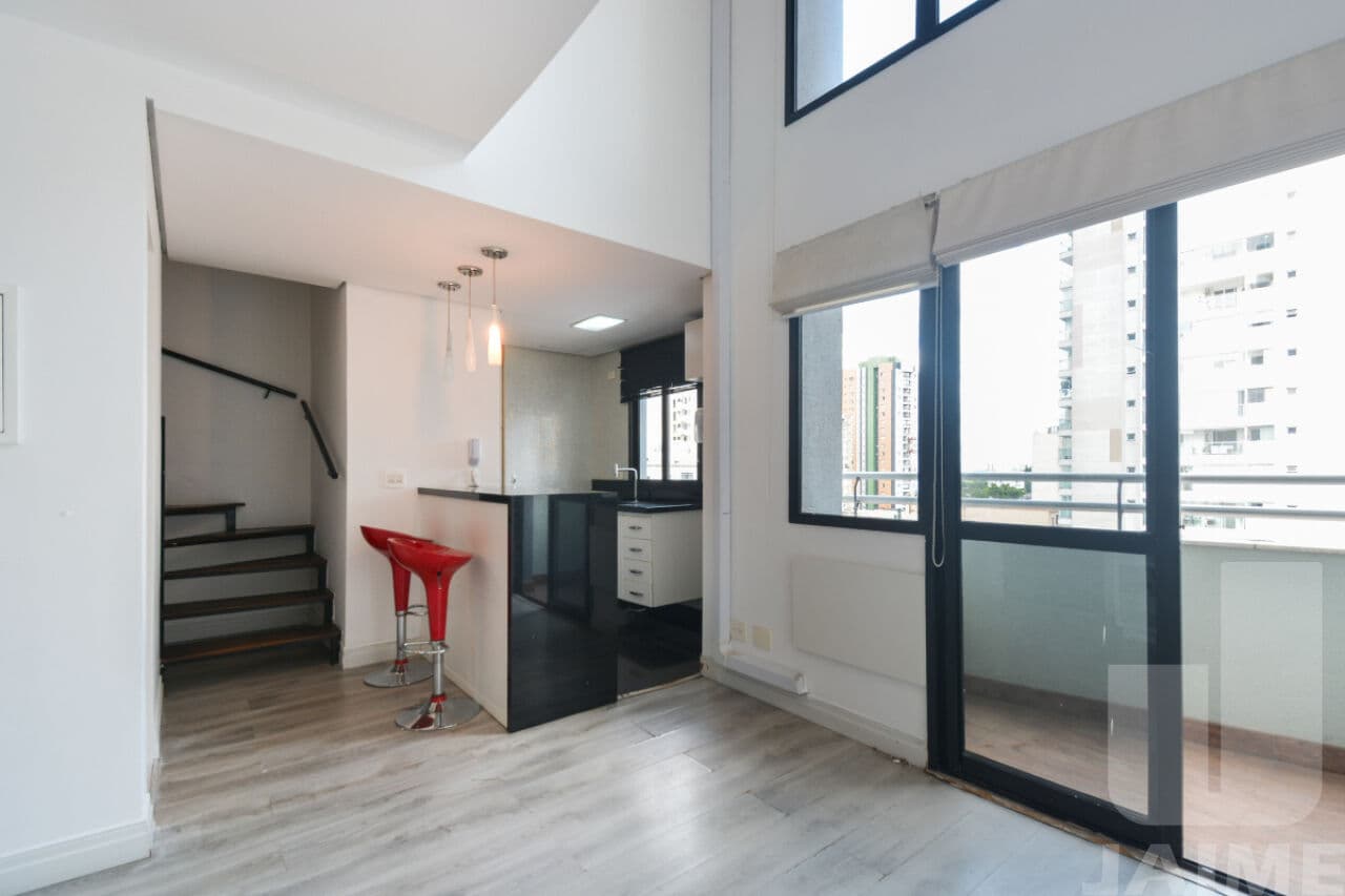 Apartamento de 1 dormitório na R Mourato Coelho — Pinheiros, São Paulo