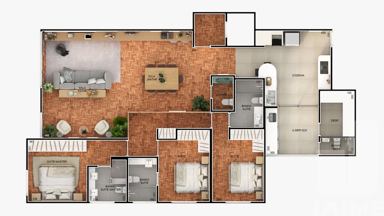 Apartamento de 3 dormitórios na AL Sarutaiá — Jardim Paulista, São Paulo - foto 3