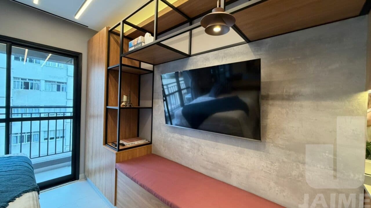 Apartamento de 1 dormitório na AL Barros — Santa Cecília, São Paulo