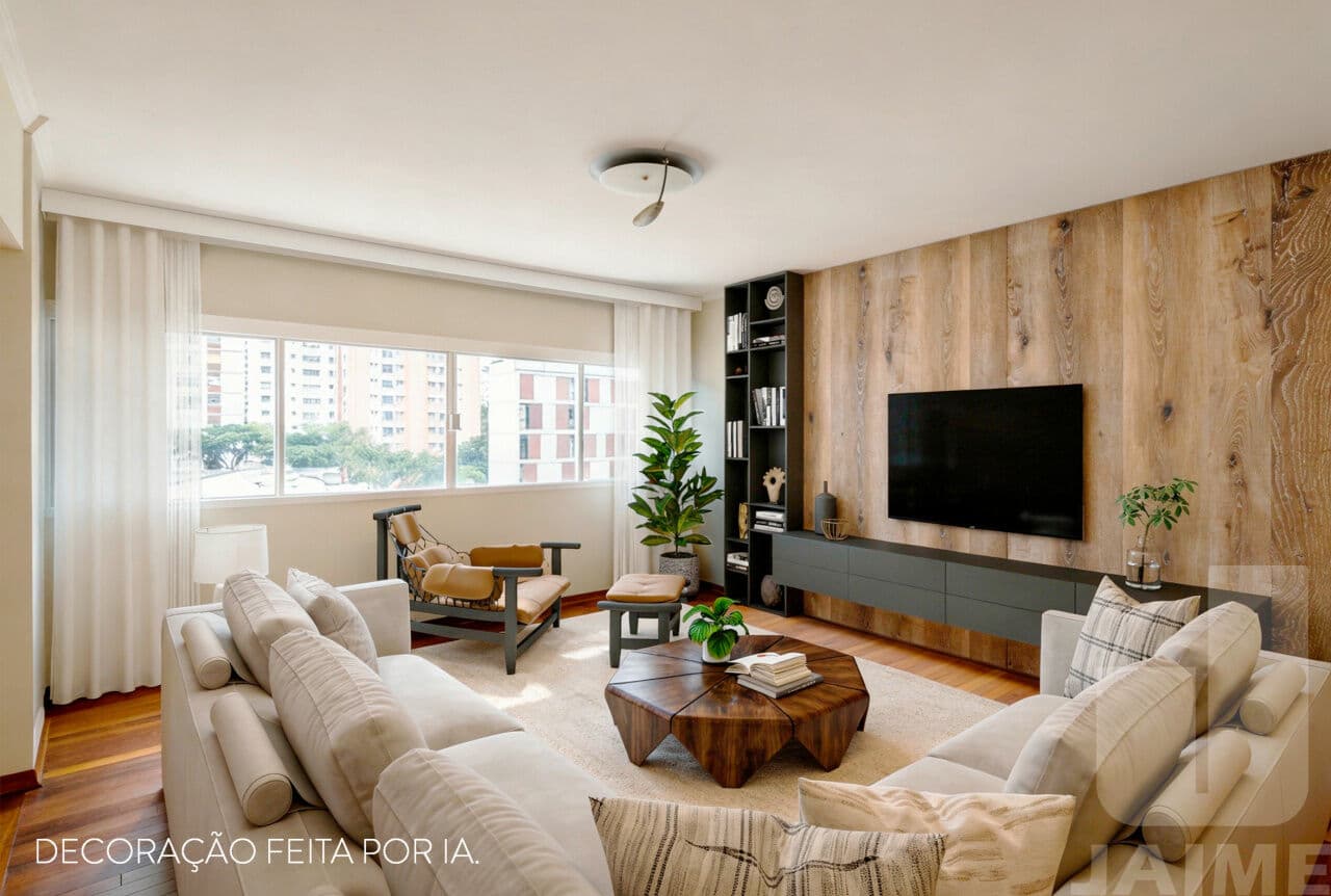Apartamento de 3 dormitórios na R MARQUÊS DE ITU — Higienópolis, São Paulo
