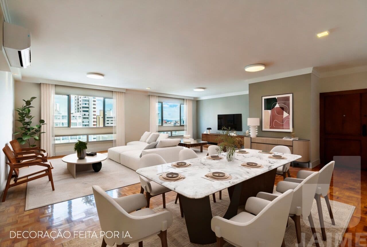 Apartamento de 3 dormitórios na AV Angélica — Higienópolis, São Paulo