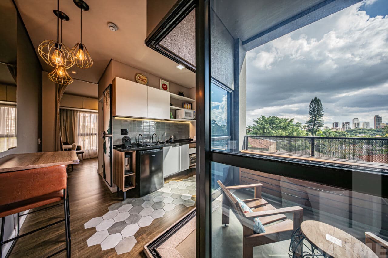 Apartamento de 1 dormitório na R Alves Guimarães — Pinheiros, São Paulo