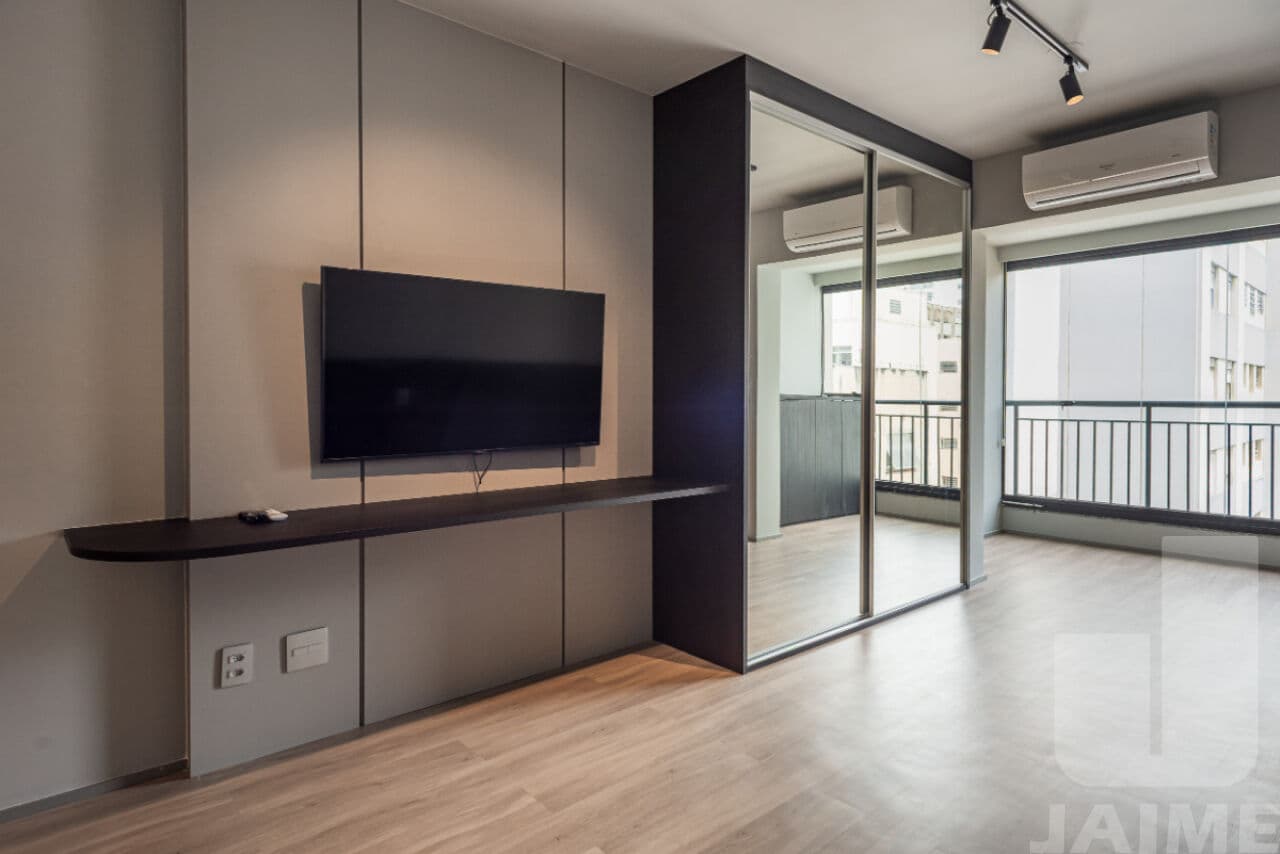 Apartamento de 1 dormitório na R Jaguaribe — Vila Buarque, São Paulo