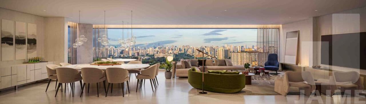 Apartamento de 4 dormitórios na AV República do Líbano — Ibirapuera, São Paulo - foto 2