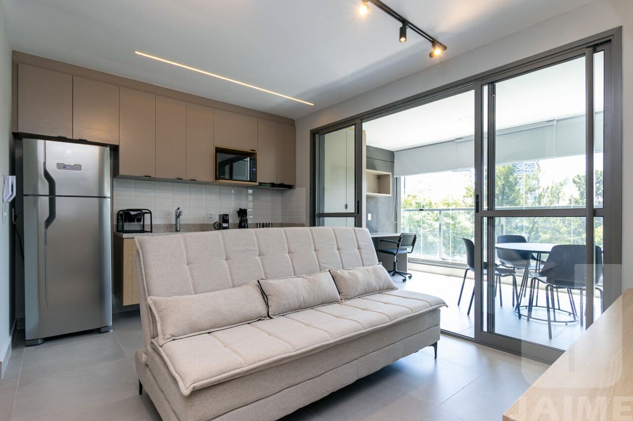 Apartamento de 1 dormitório na R Coronel José Eusébio — Higienópolis, São Paulo