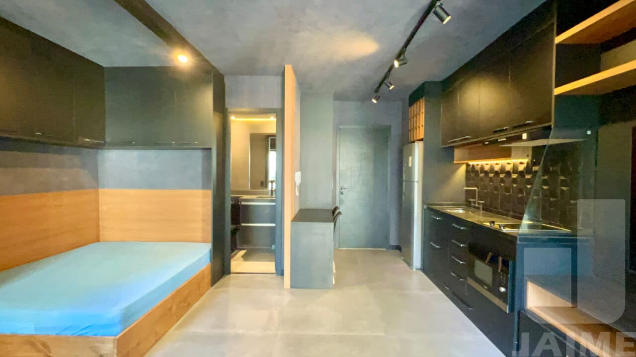 Apartamento de 1 dormitório na R Alves Guimarães — Pinheiros, São Paulo