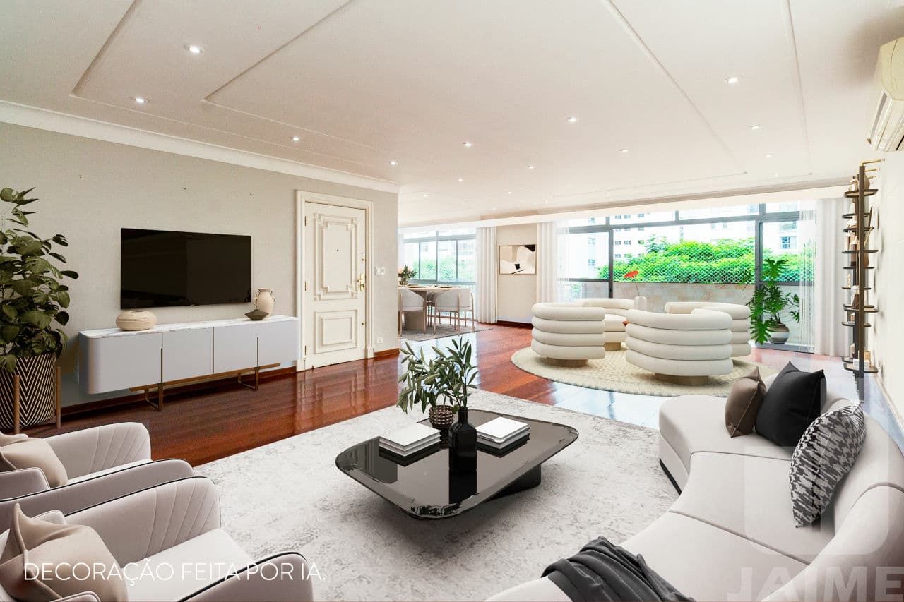 Apartamento de 3 dormitórios na R SÃO VICENTE DE PAULA — Higienópolis, São Paulo