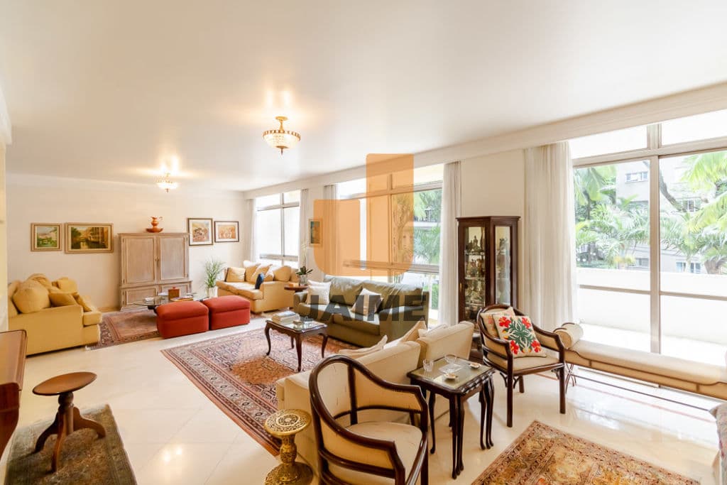 Apartamento de 4 dormitórios na AV HIGIENÓPOLIS — Higienópolis, São Paulo