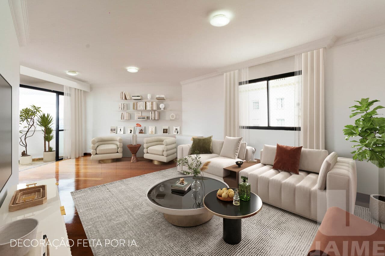 Apartamento de 3 dormitórios na AV HIGIENÓPOLIS — Higienópolis, São Paulo