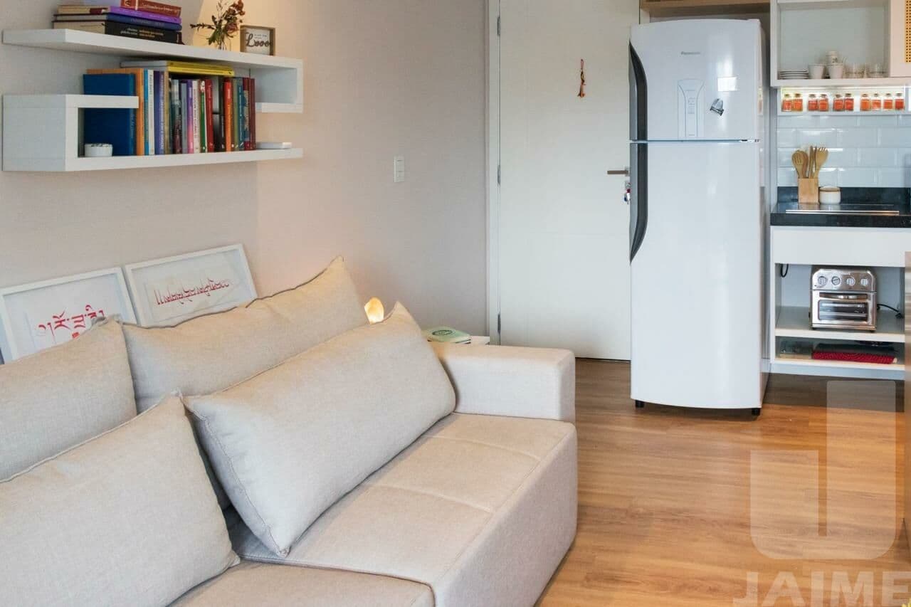 Apartamento de 1 dormitório na R Fradique Coutinho — Pinheiros, São Paulo